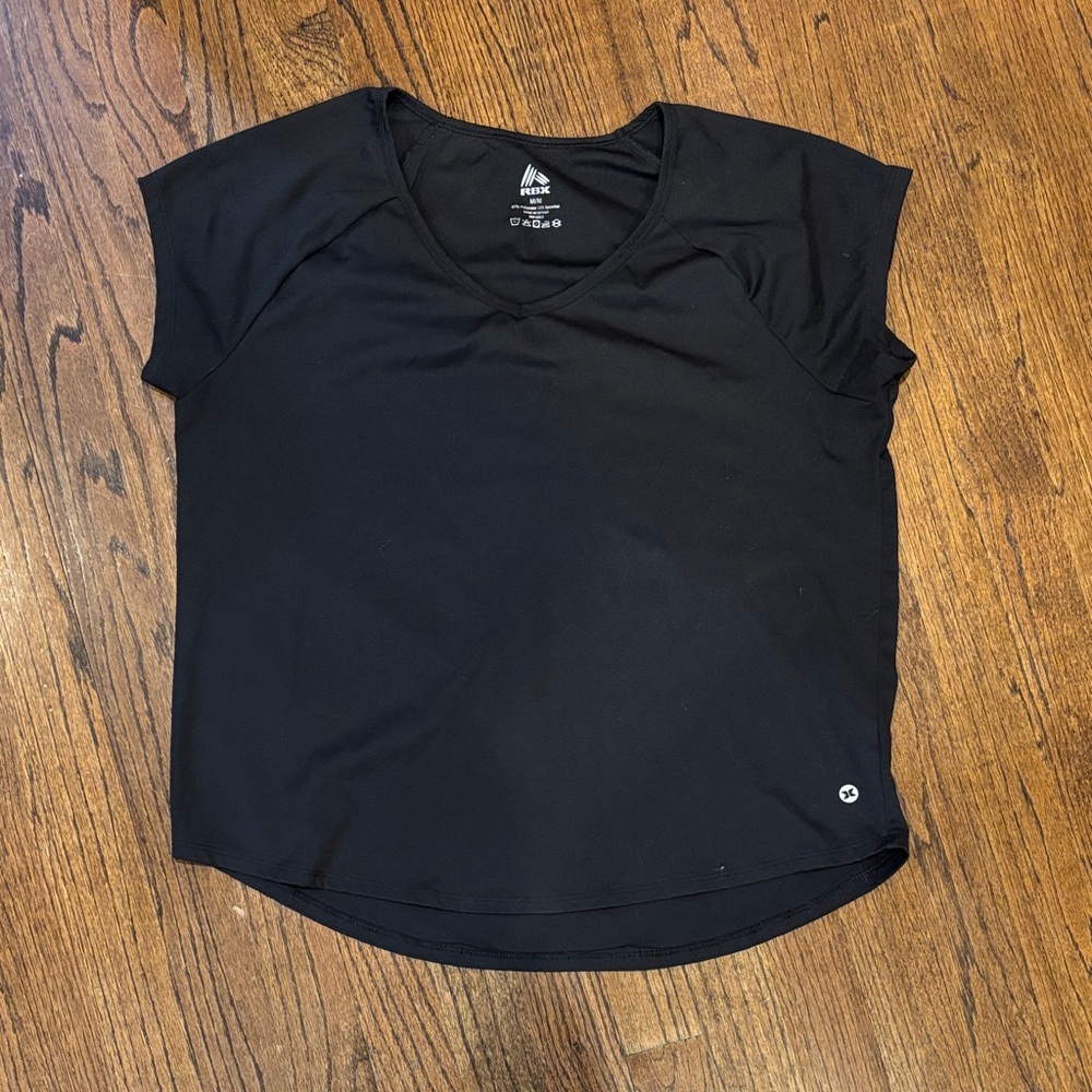 RBX Women's Black Short Sleeve Top